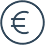 Pictogramme pas d’avance de frais