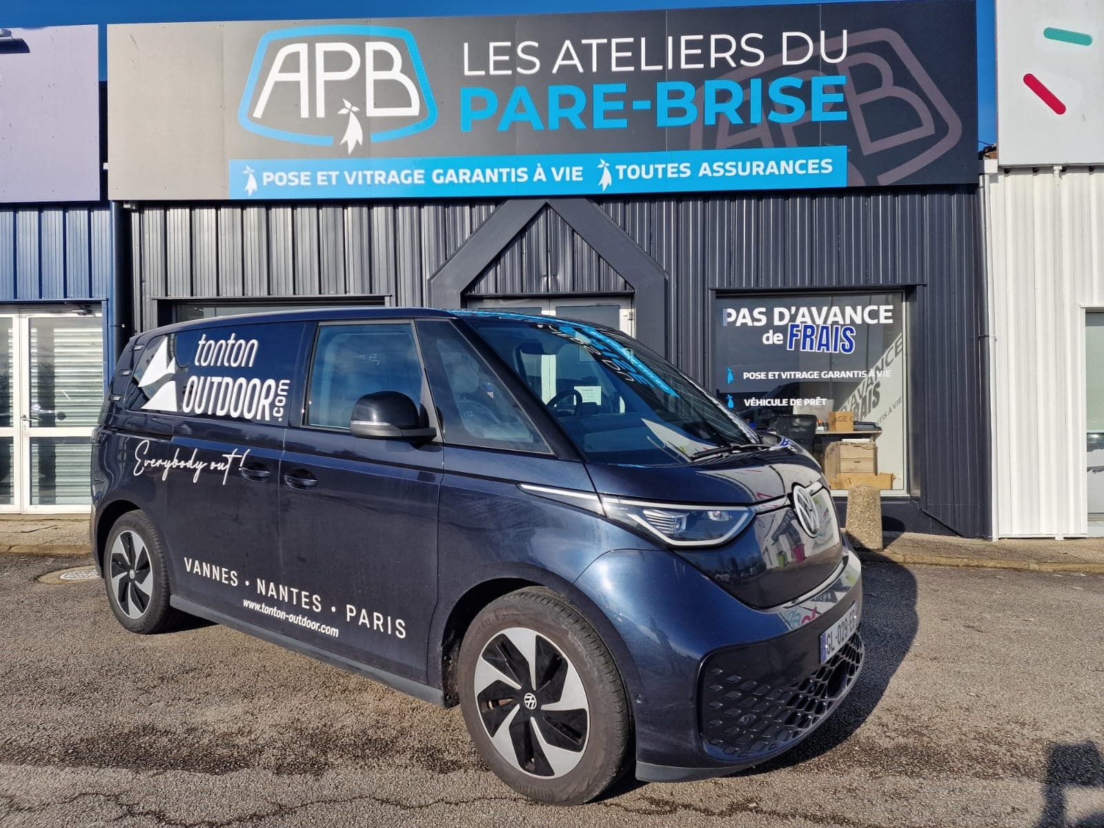Photo remplacement de pare-brise vannes Volswagen